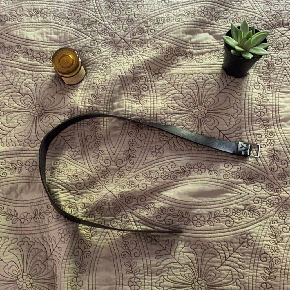 Urban Outfitters Black Leather Belt